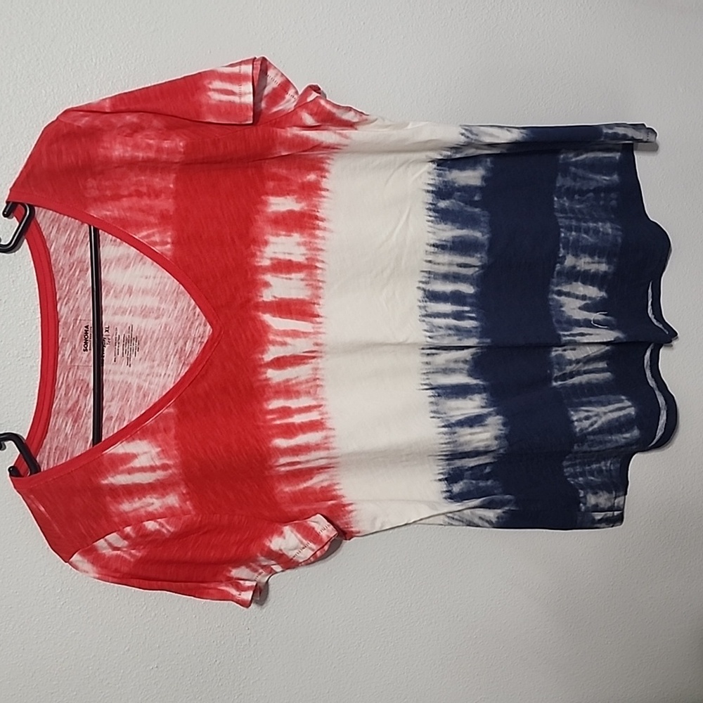 Red white and blue thsirt
